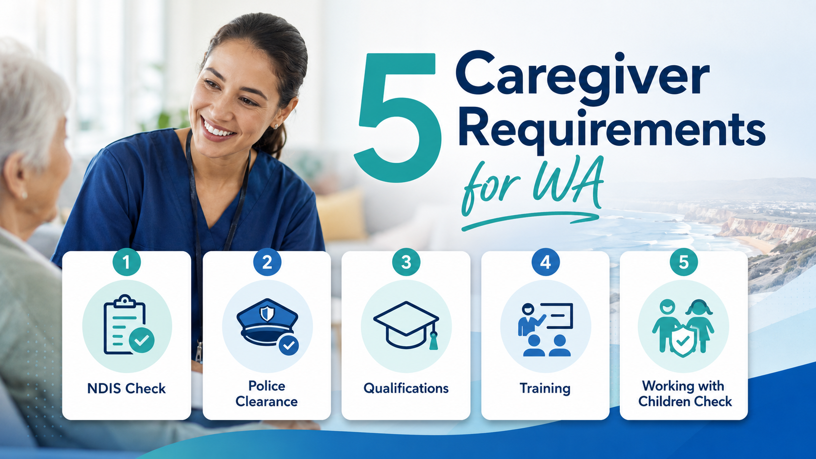 You are currently viewing 5 Requirements for Caregivers Moving to Western Australia